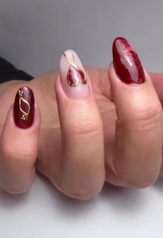 Gellac handen (rubber base versteviging)